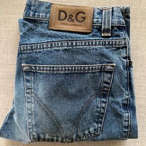 D&G Dolce & Gabbana men’s jeans